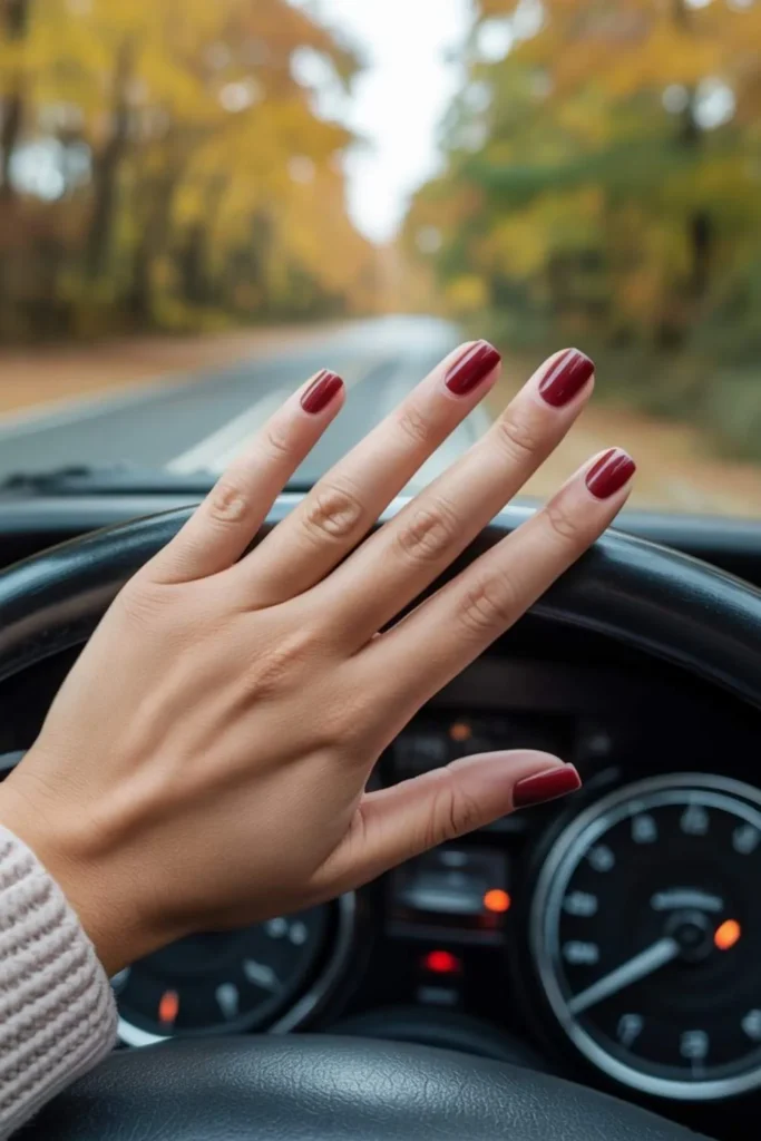 Short Autumn Nails USA