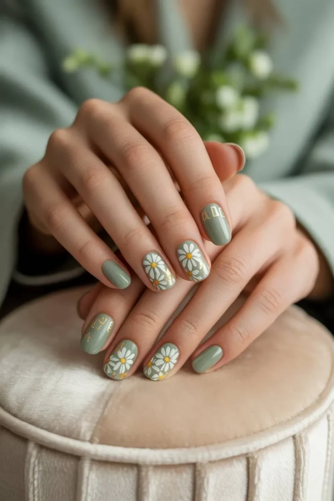 Sage Green Nails Ideas