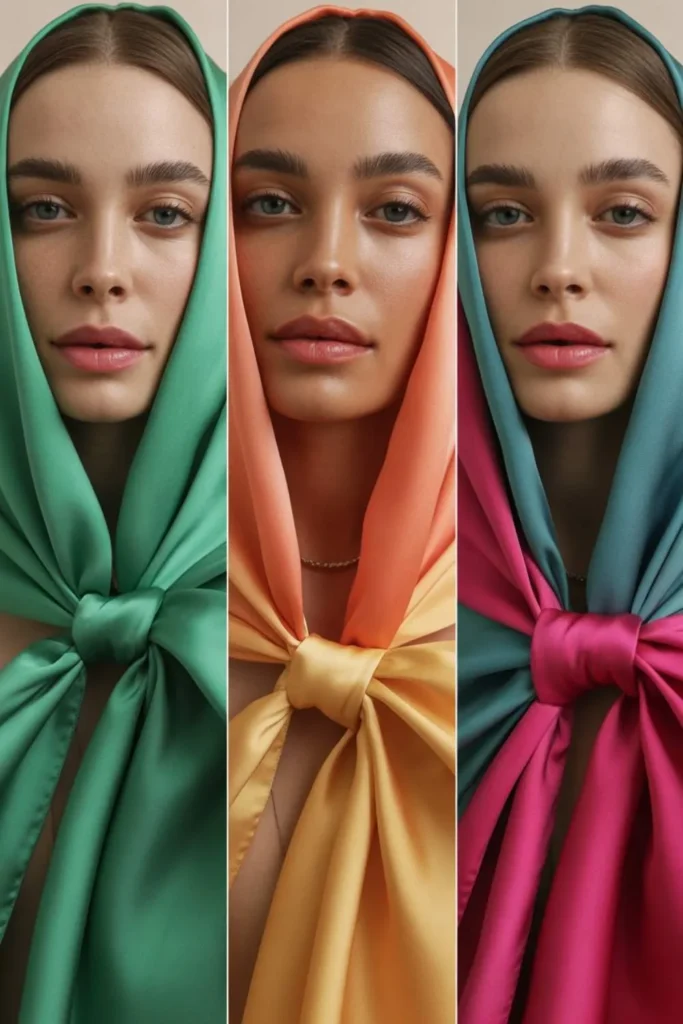 Statement Scarf Outfit Look