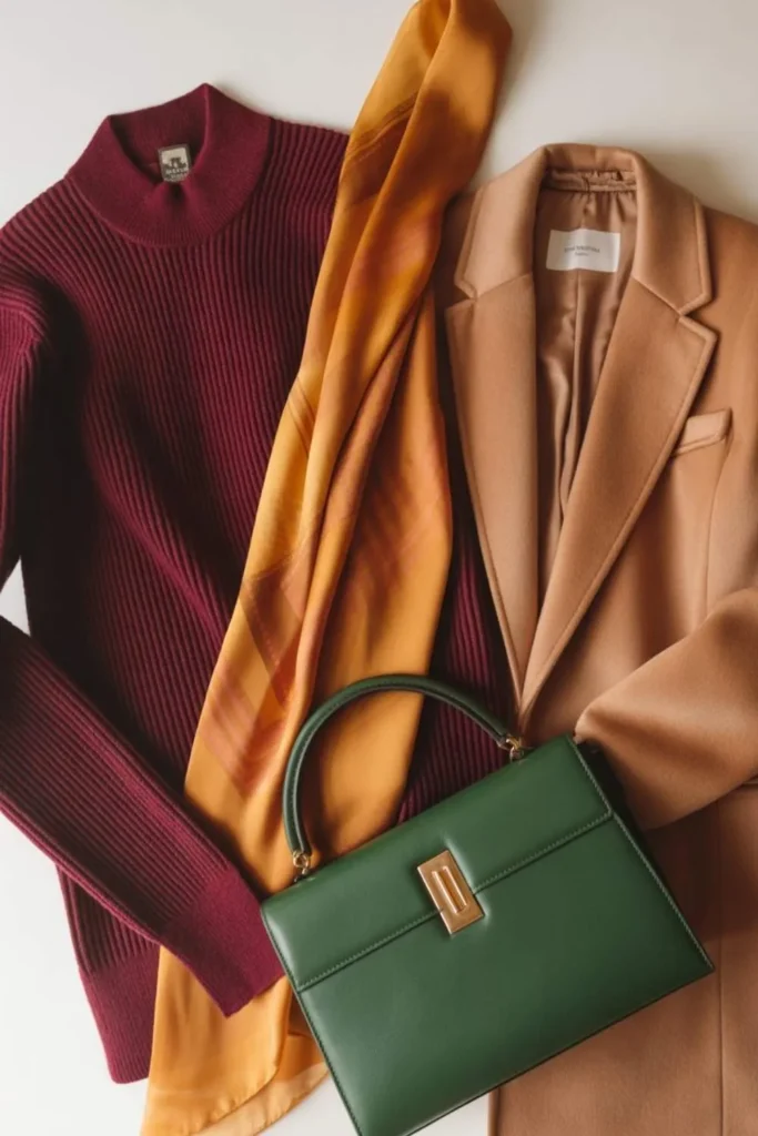 Autumn Leaves Color Palette Outfit