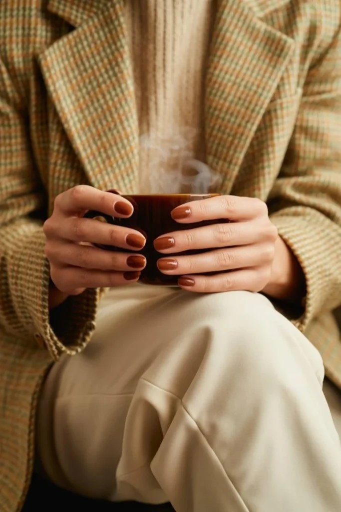 Sepia Fall Nails Ideas: The Ultimate Guide to Vintage-Inspired Autumn Manicures 2025 4 Sepia Fall Nails Ideas