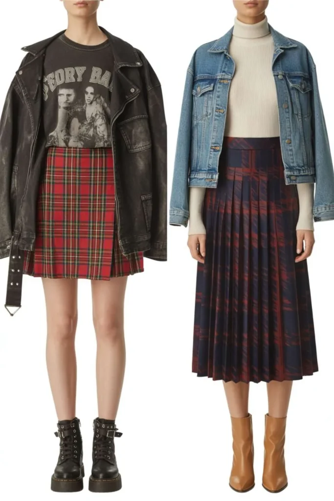 Plaid Skirt Outfit Fall 2025: The Ultimate Guide to Mastering Autumn's Hottest Trend 3 Plaid Skirt Outfit Fall 2025