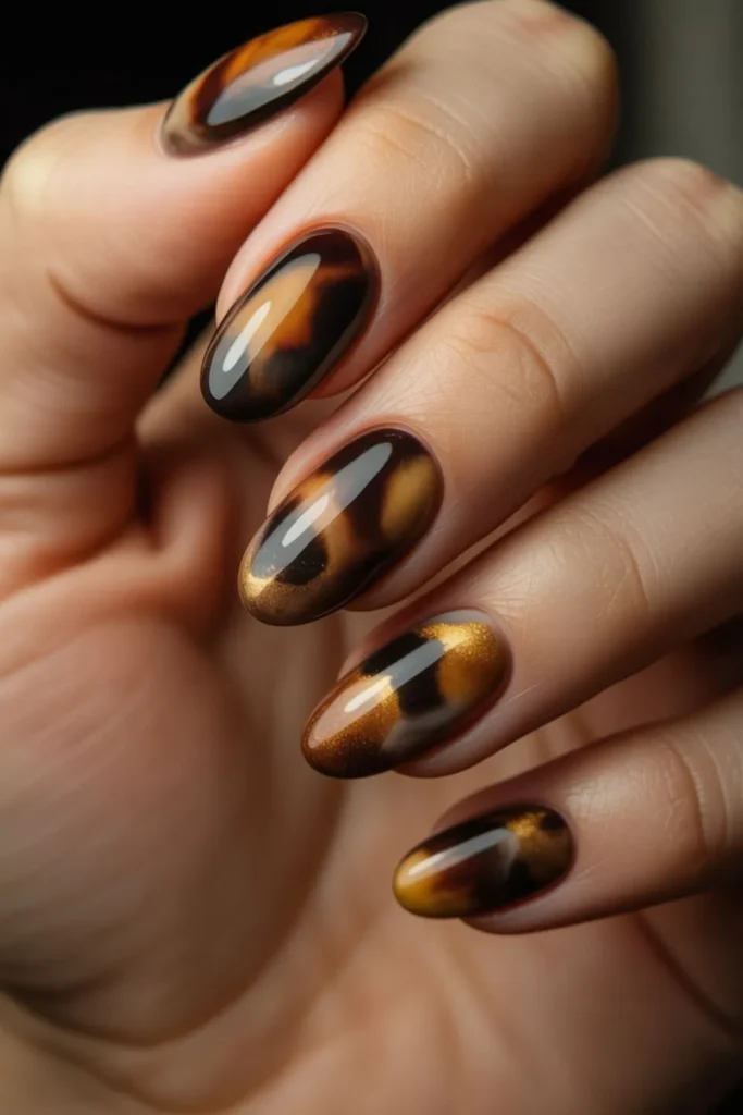 French Tip Nails with Fall Colors: Master 2025's Chic Autumn Manicure 2 French Tip Nails with Fall Colors