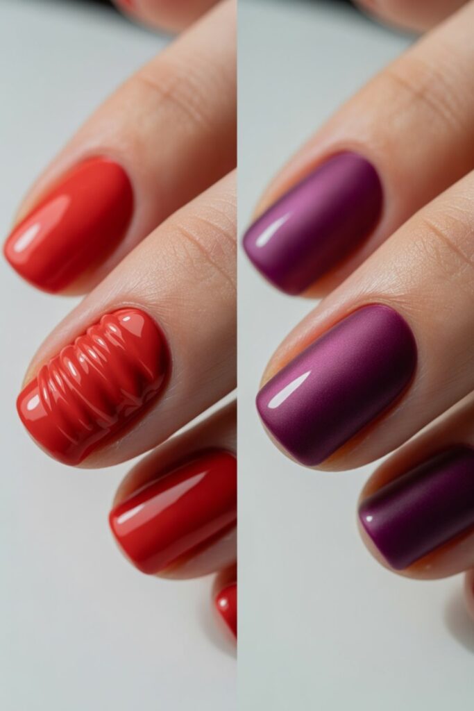 Velvet Matte Nails Autumn 