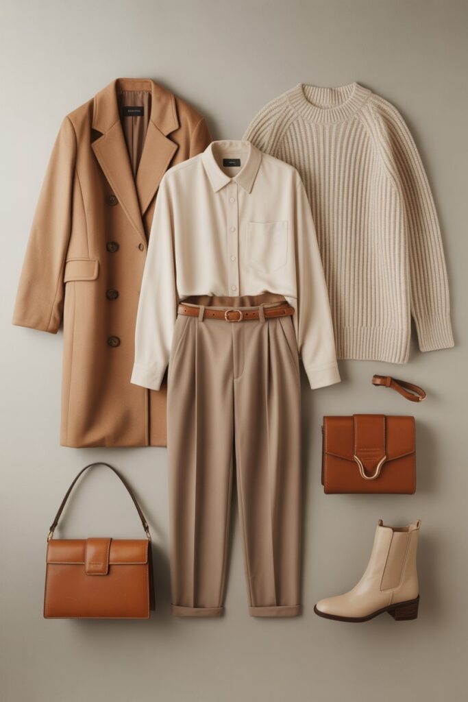 Neutral Outfit Ideas for Autumn