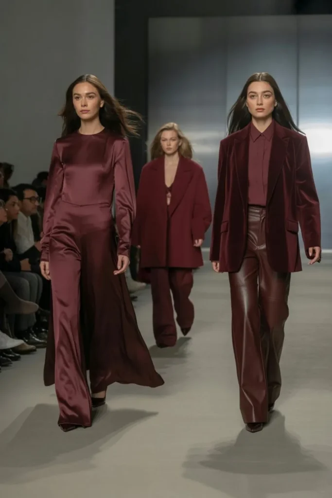 Monochrome Burgundy Outfit: The Ultimate 2025 Style Guide for Tonal Dressing Excellence 2 monochrome burgundy outfit