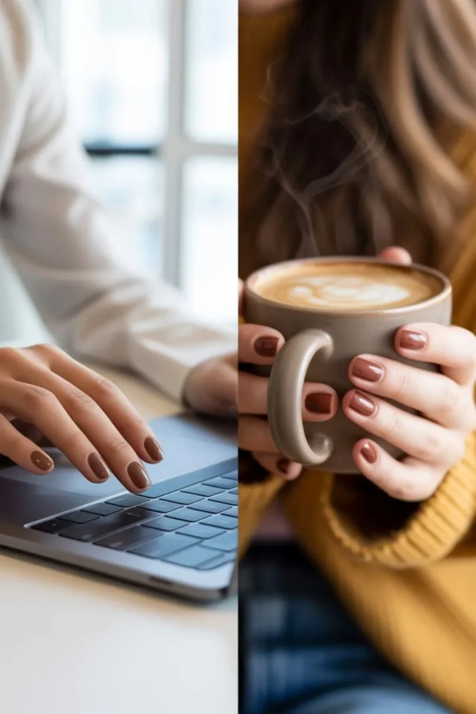 Mocha Nude Nails Fall: Your Complete Guide to 2025's Hottest Coffee-Inspired Manicure Trend 2 Mocha Nude Nails Fall