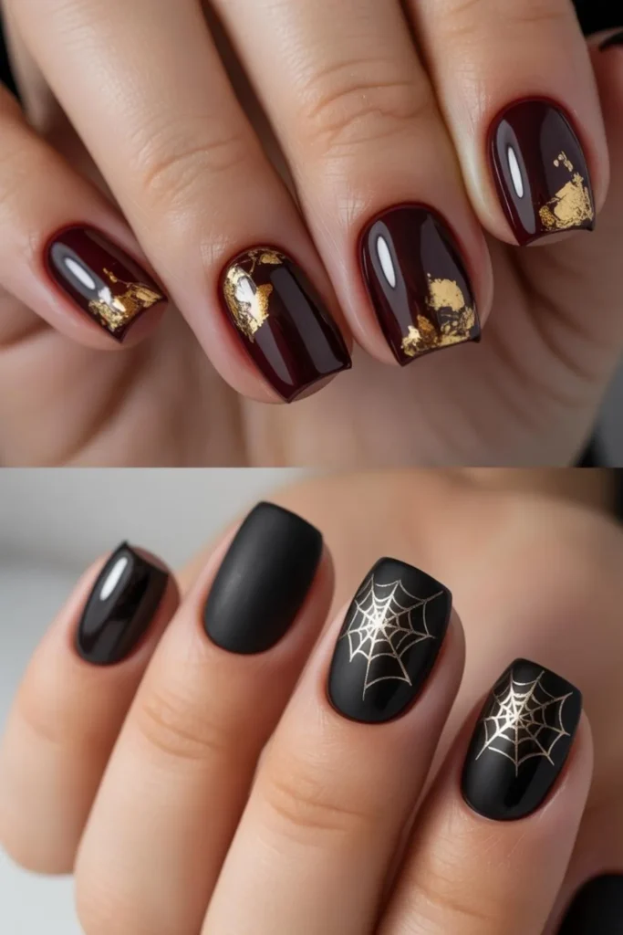 Halloween Nails Short