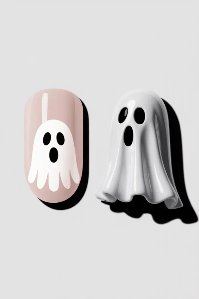3D Ghost Nails