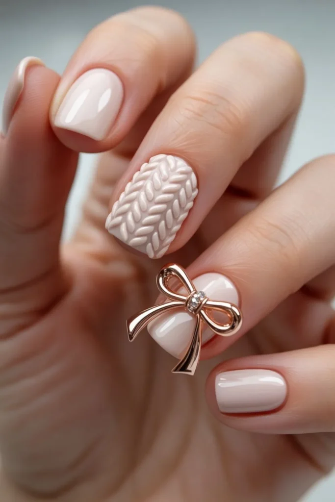 Winter Acrylic Nail Designs