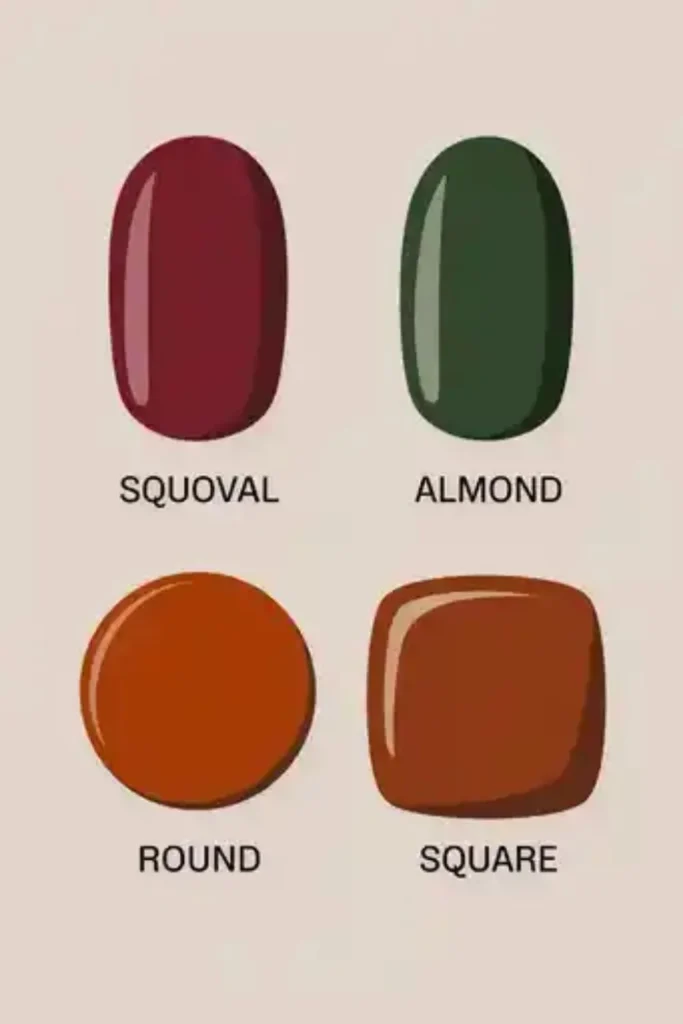 Cute Simple Fall Nails