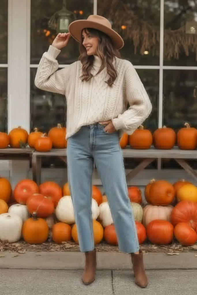 Pumpkin Patch Outfit Women