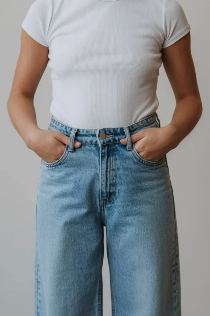 Wide Leg Jeans Outfit Ideas