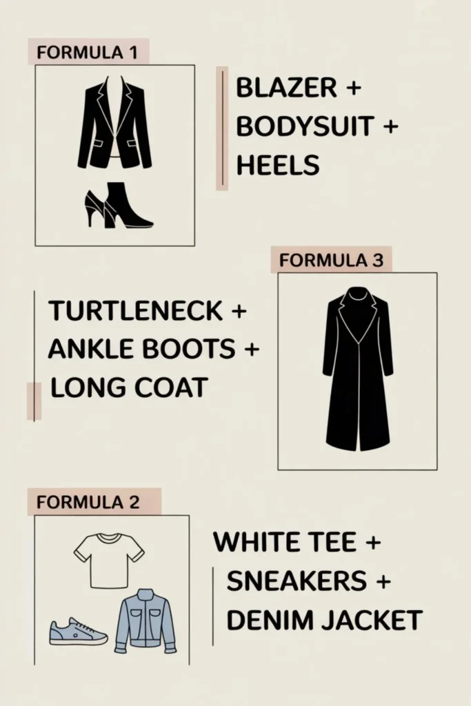 Black Wide Leg Jeans Outfit