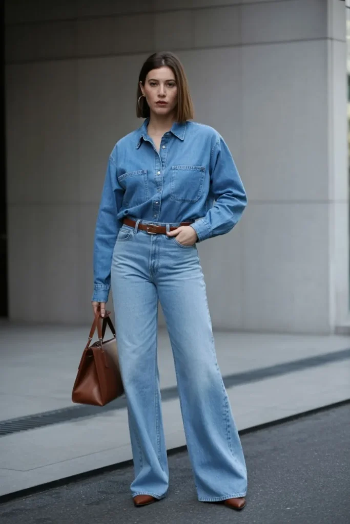 Wide Leg Jeans Outfit