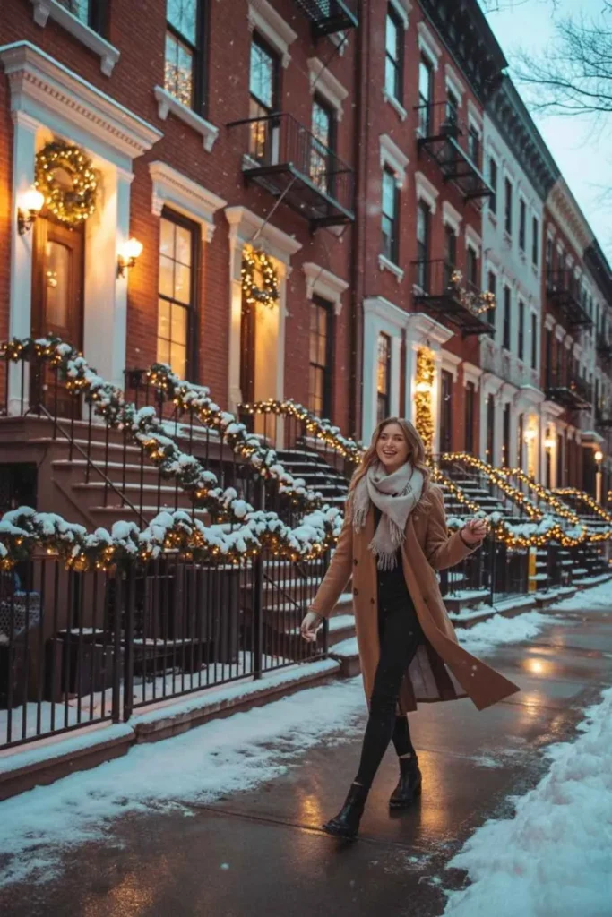 Christmas in NYC Aesthetic