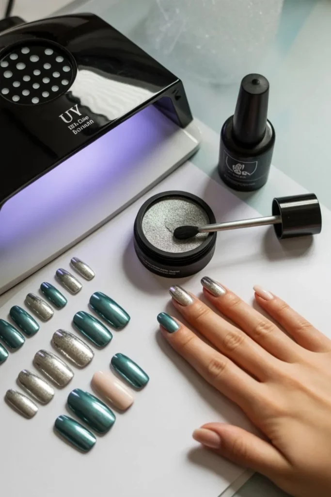 Gold Holiday Nails: 47+ Stunning Designs to Sparkle This Season 7 Gold Holiday Nails