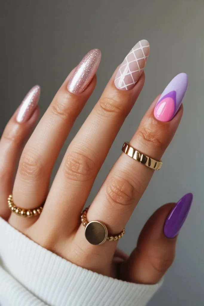 Short Winter Nail Designs: Ultimate Guide to Seasonal Nail Art 4 Short Winter Nail Designs