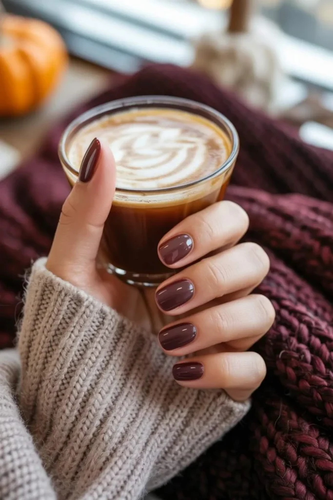 Fall Nails Solid Color: The Ultimate Guide to Autumn's Hottest Manicure Trends 2 Fall Nails Solid Color