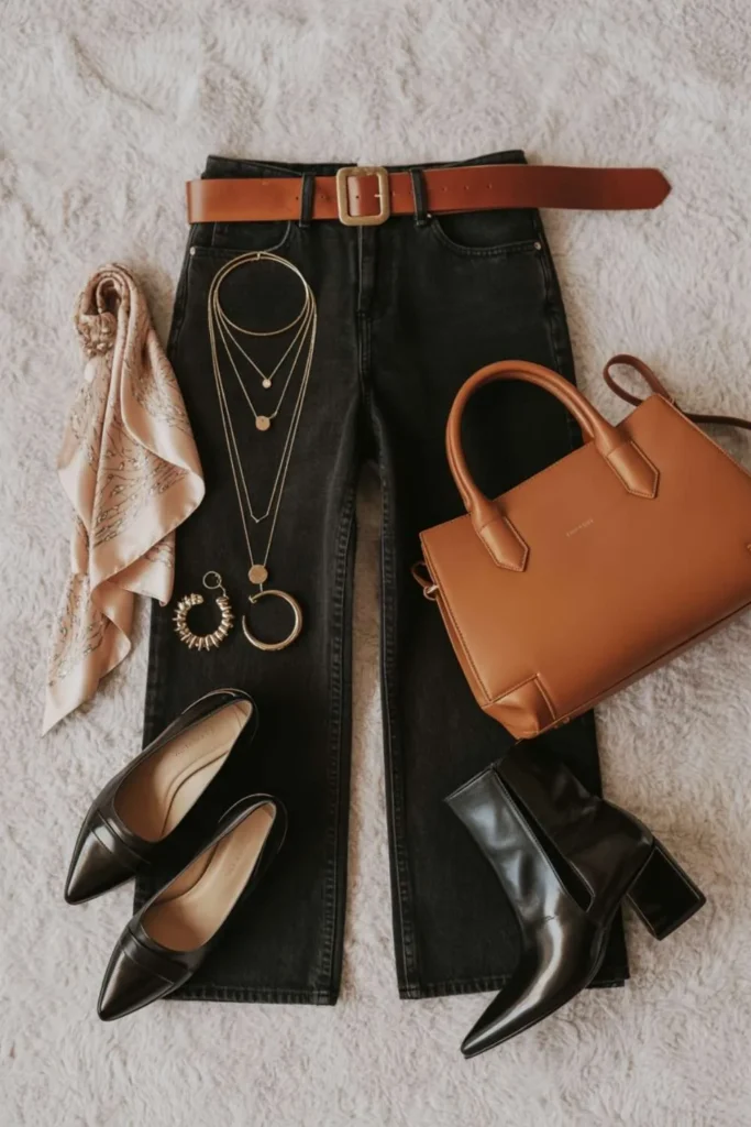 Black Wide Leg Jeans