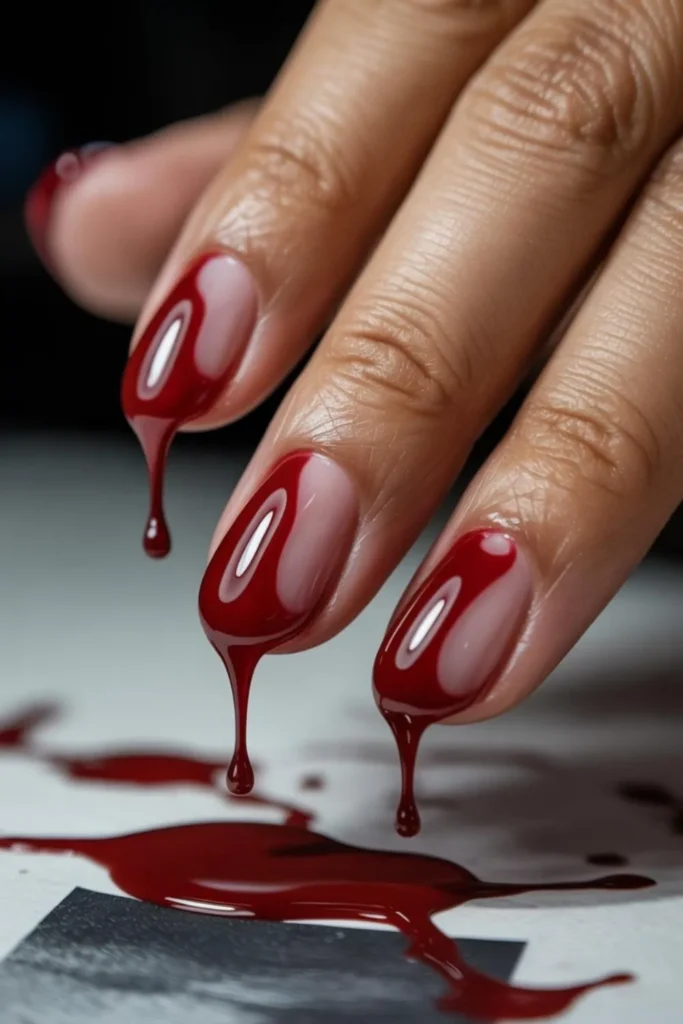 Halloween Nails Simple