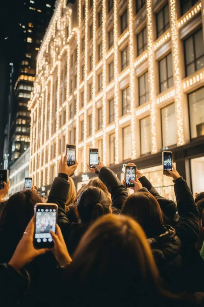 NYC Christmas Aesthetic