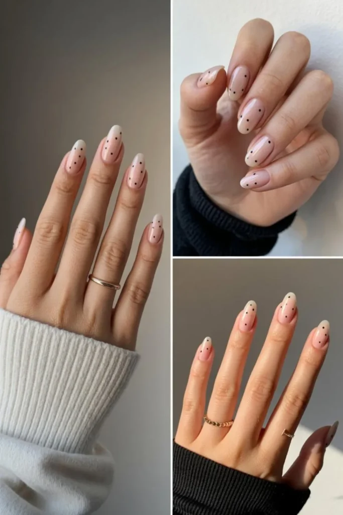 Polka Dot Nails Fall: Easy Autumn Nail Art Ideas for Cozy Season Style 5 Polka Dot Nails Fall