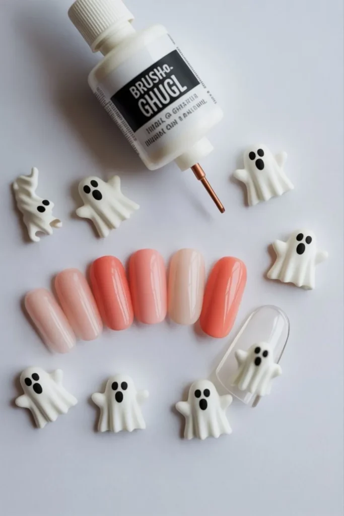 3D Ghost Nails