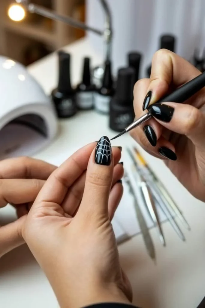 Halloween Nails Almond: 25+ Spooky-Chic Designs for 2025 6 Halloween Nails Almond