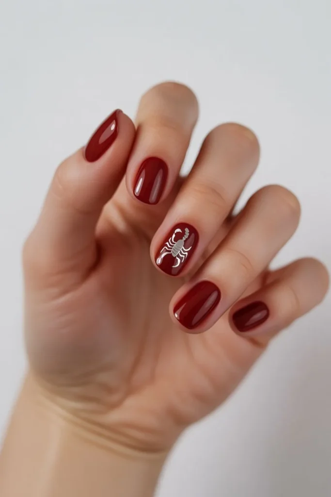 Scorpio Nails Designs