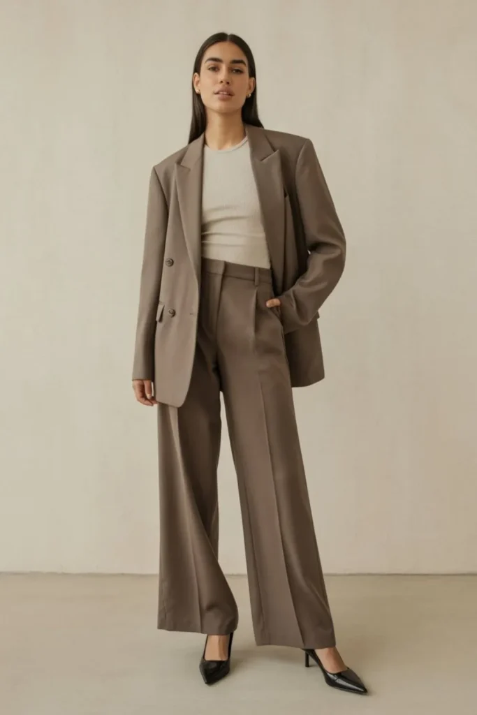 What Shoes to Wear with Wide Leg Pants