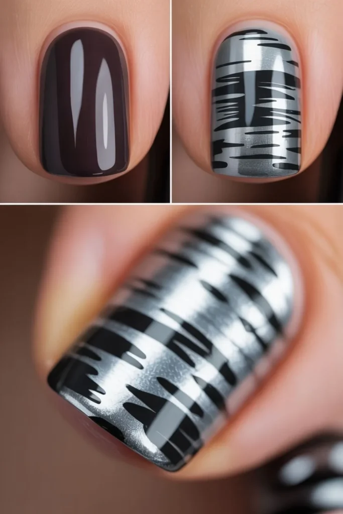 Short Winter Nail Designs: Ultimate Guide to Seasonal Nail Art 6 Short Winter Nail Designs
