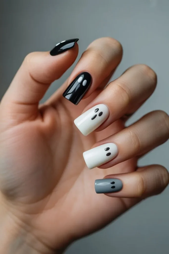 3D Ghost Nails