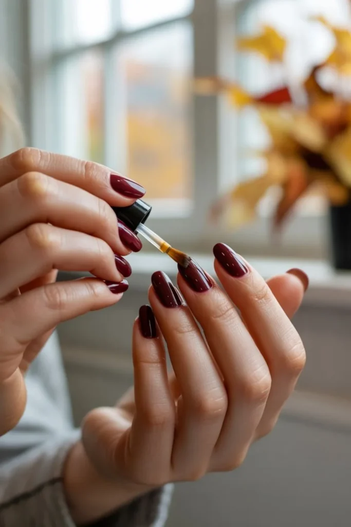 Fall Nails Solid Color: The Ultimate Guide to Autumn's Hottest Manicure Trends 6 Fall Nails Solid Color