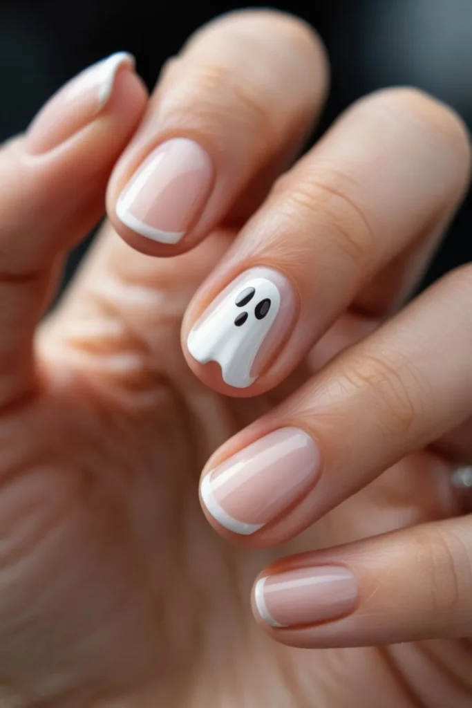 Fall Nails Ghost