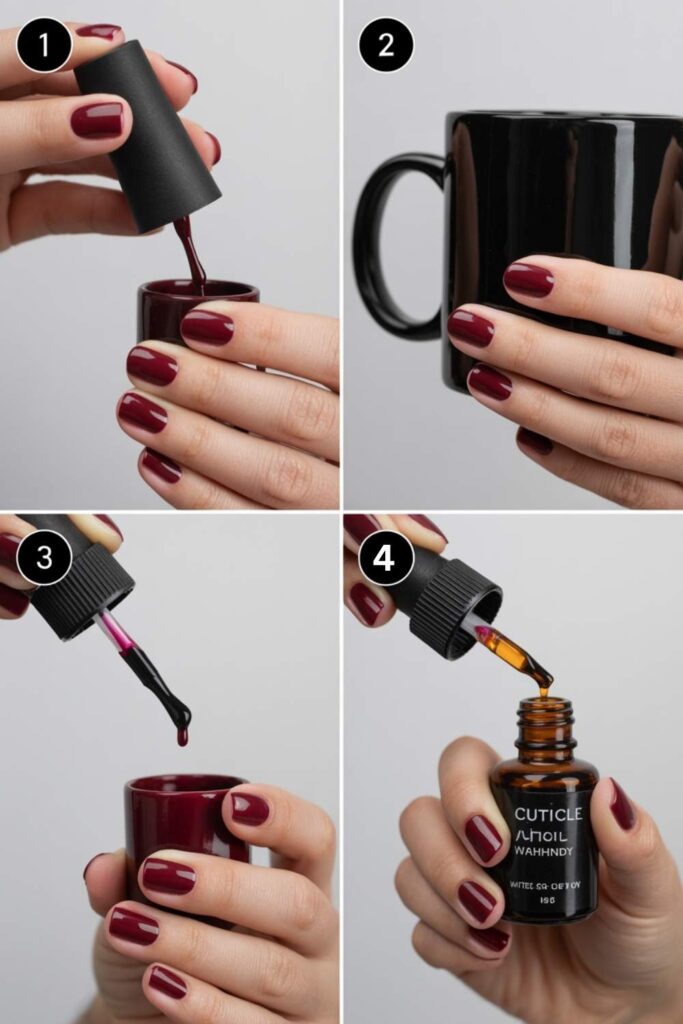 Short Winter Nail Designs: Ultimate Guide to Seasonal Nail Art 3 Short Winter Nail Designs