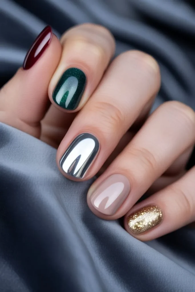 New Year Nails: Stunning Designs and Trends for 2026 5 New Year Nails