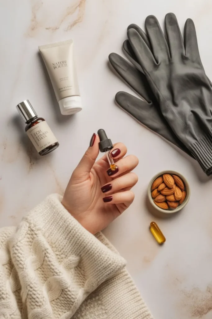 Dark Winter Nails: The Ultimate Guide to Moody, Elegant Manicures 4 Dark Winter Nails