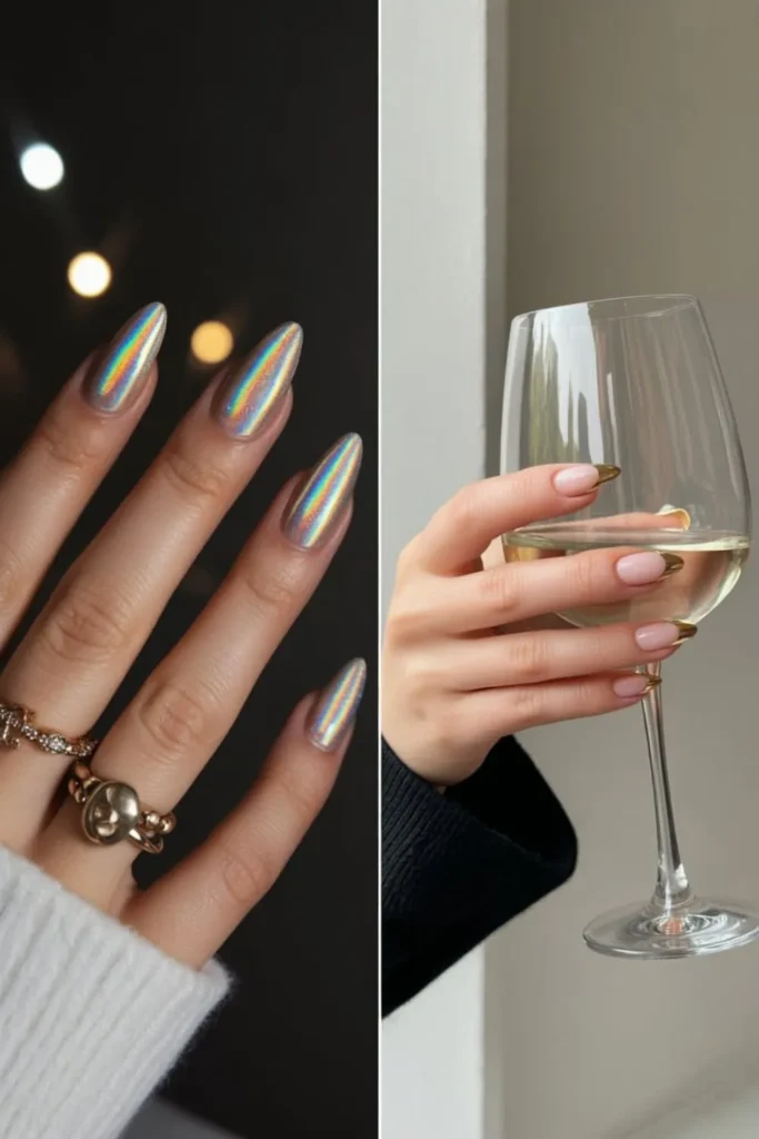 New Year Nails: Stunning Designs and Trends for 2026 2 New Year Nails