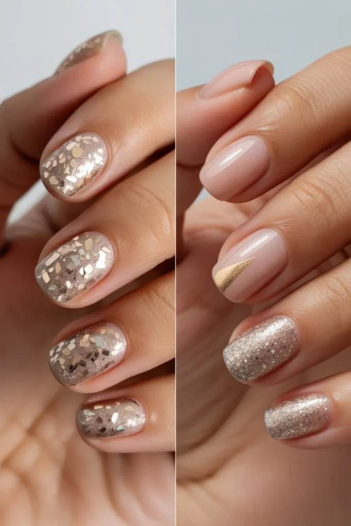 Classy New Years Nails: Elegant Designs to Ring In 2026 with Style 2 Classy New Years nails