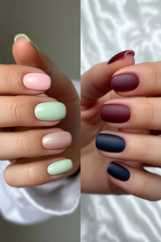 Dark Winter Nails: The Ultimate Guide to Moody, Elegant Manicures 2 Dark Winter Nails