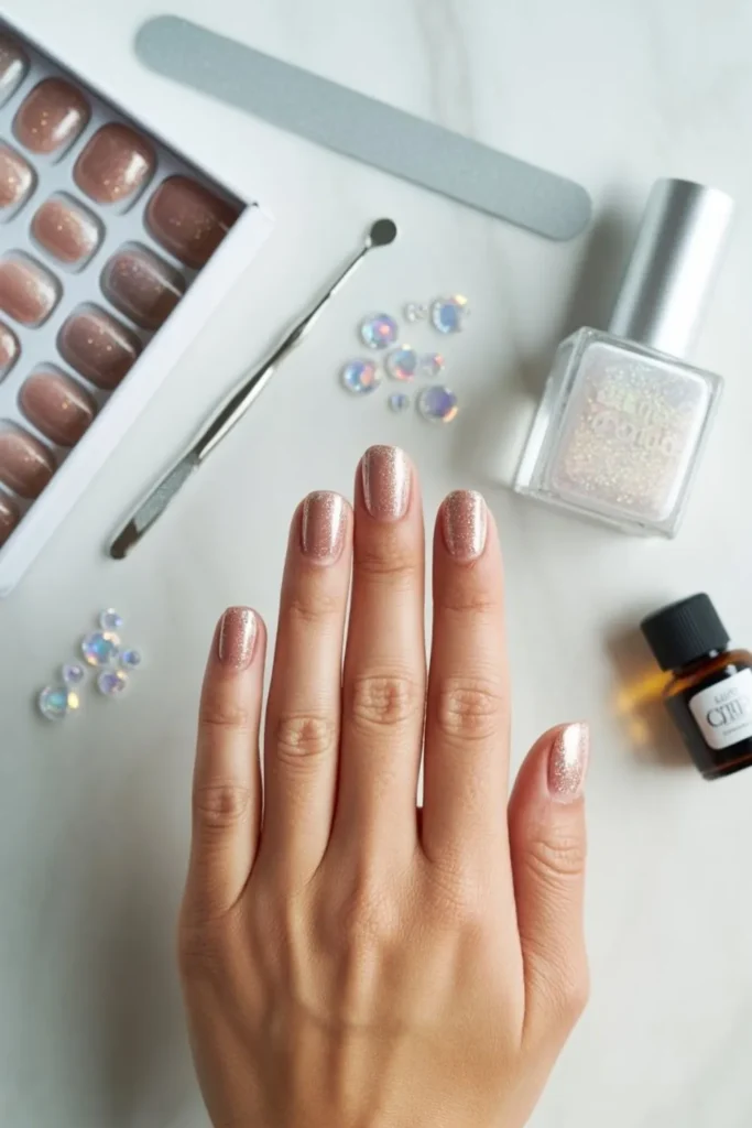 New Years Nails Square: 2026 Design Ideas & Party-Ready Manicures 4 New Years Nails Square