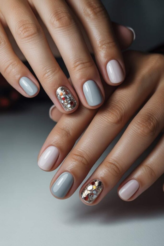 New Years Nails Short: 40+ Stunning Ideas for 2026 5 New Years Nails Short
