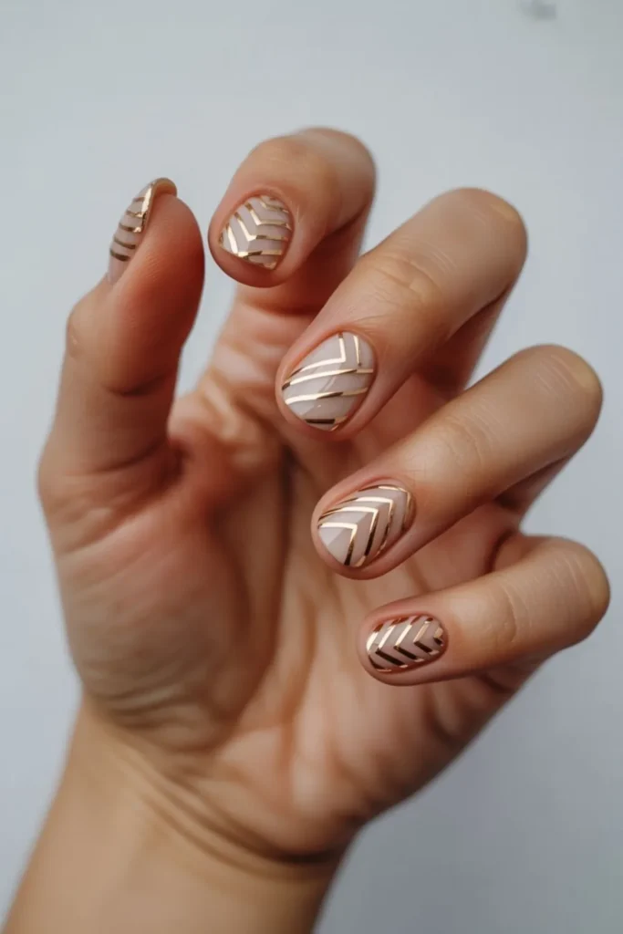 New Year Short Nails: 2026 Trends & Designs for the Perfect NYE Manicure 5 New Year Short Nails