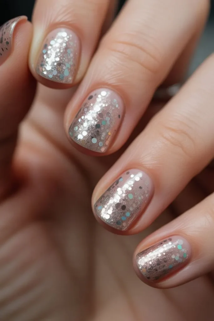 New Years Nails Short: 40+ Stunning Ideas for 2026 3 New Years Nails Short