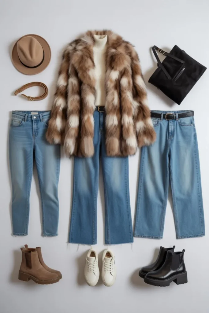 Fur Coat Outfit: 12 Styling Ideas That Transform Your Winter Wardrobe 4 Fur Coat Outfit