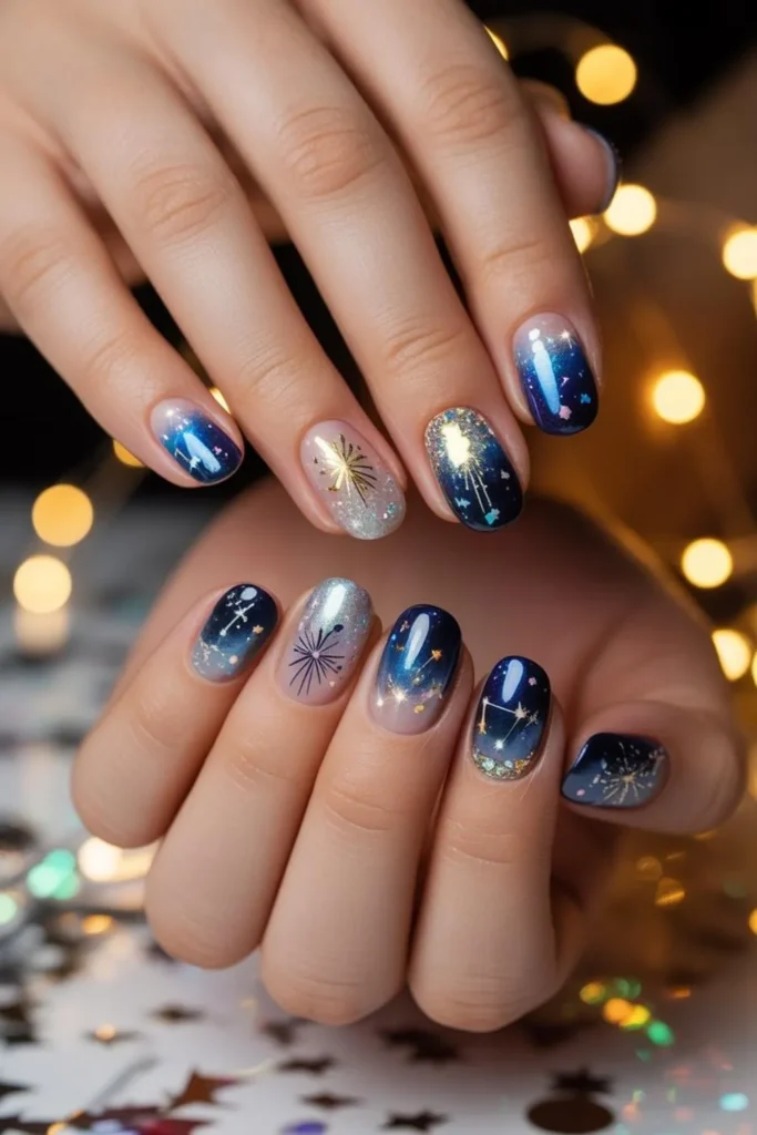 New Years Eve Nails: Stunning Manicure Ideas to Sparkle Into 2026 2 New Years Eve Nails