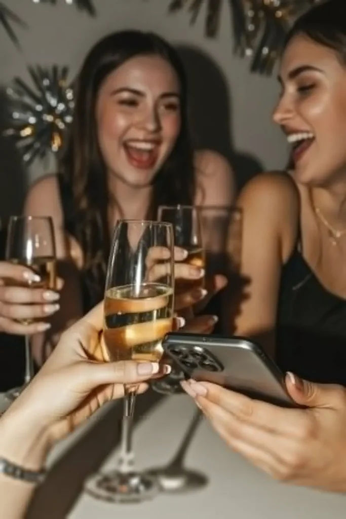 New Year Short Nails: 2026 Trends & Designs for the Perfect NYE Manicure 2 New Year Short Nails