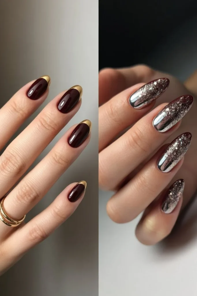 Classy New Years Nails: Elegant Designs to Ring In 2026 with Style 4 Classy New Years nails