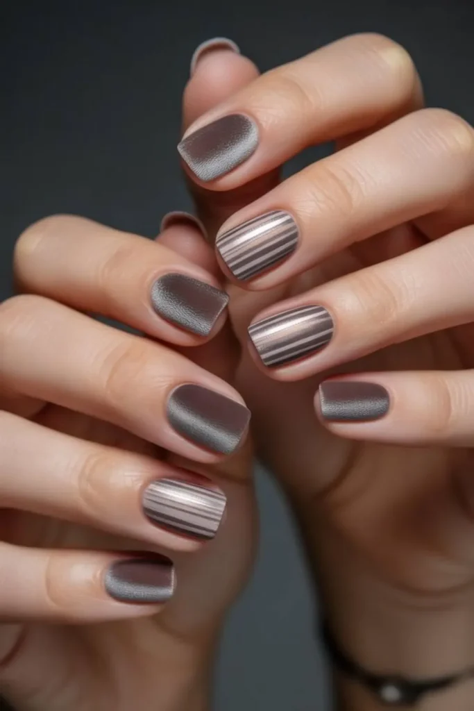 New Year Short Nails: 2026 Trends & Designs for the Perfect NYE Manicure 4 New Year Short Nails